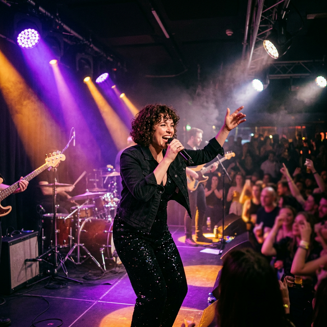 Karaoke scéna studia Accent